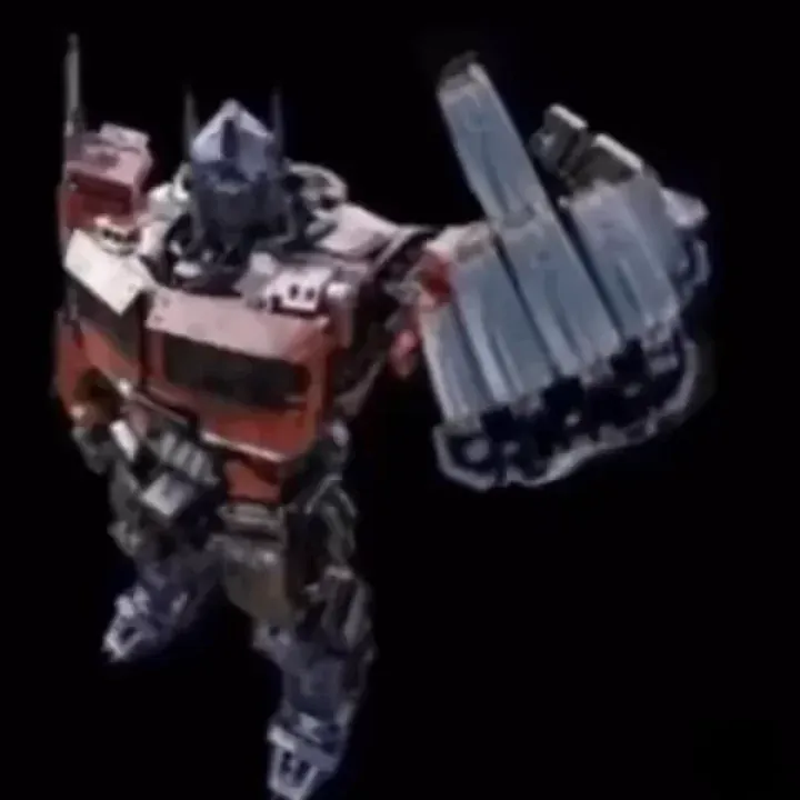optimus prime middle finger
